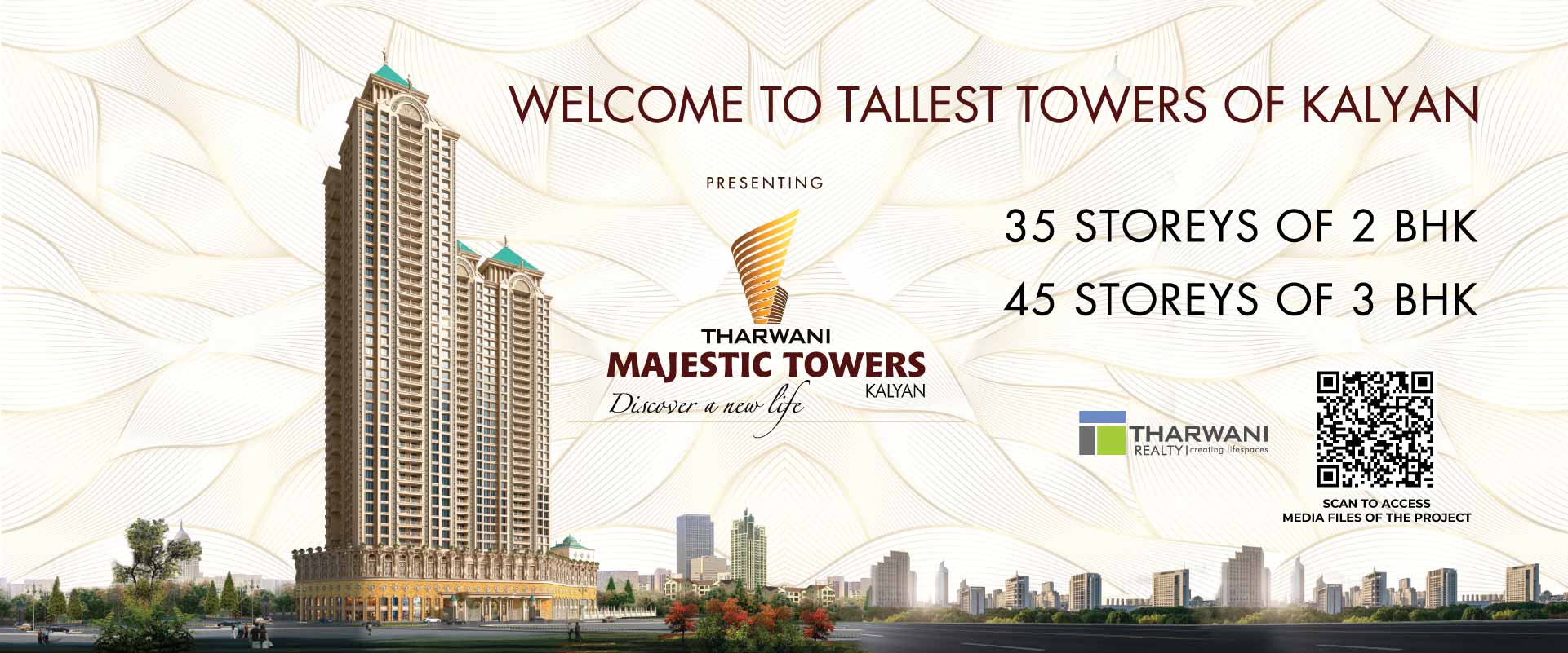 Tharwani Majestic Towers 3 Bhk | Kalyan